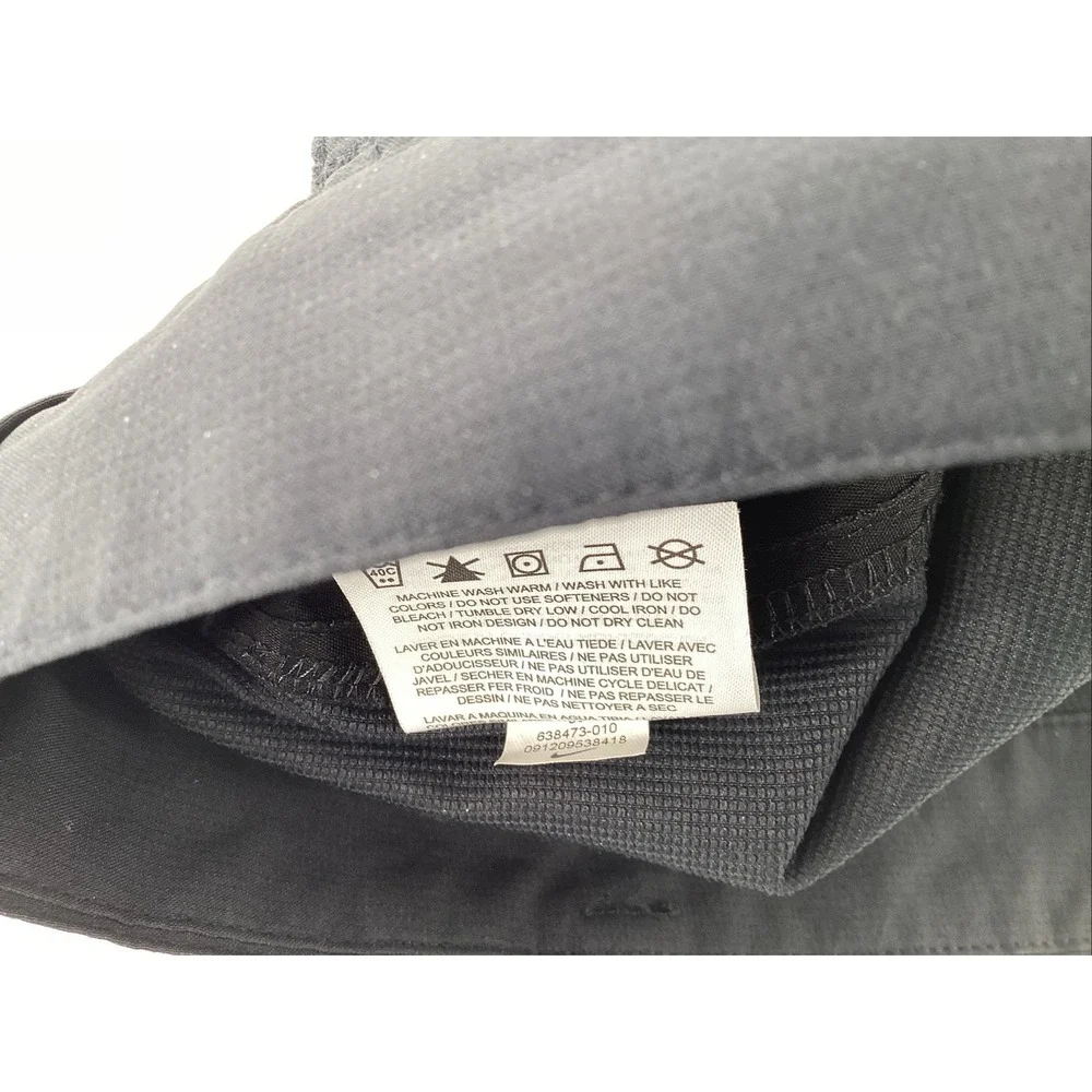 Nike Golf Mens Navy/dark Gray Pocket Dri-Fit Golf Chino Shorts Size 36